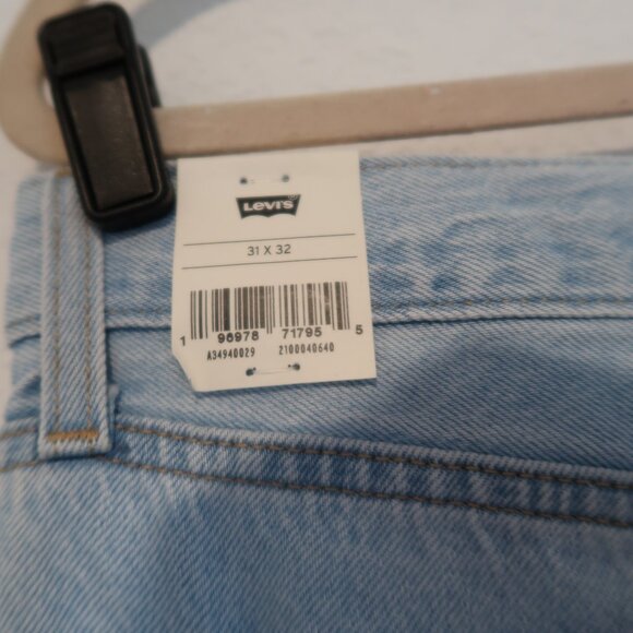 Levi's Baggy Dad Women's Jeans Size 31 Light Sugar - Light Wash - Picture 8 of 8